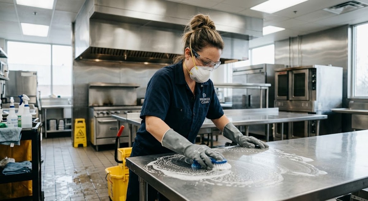 Cómo montar un negocio de limpieza de cocinas industriales y ganar contratos recurrentes con restaurantes