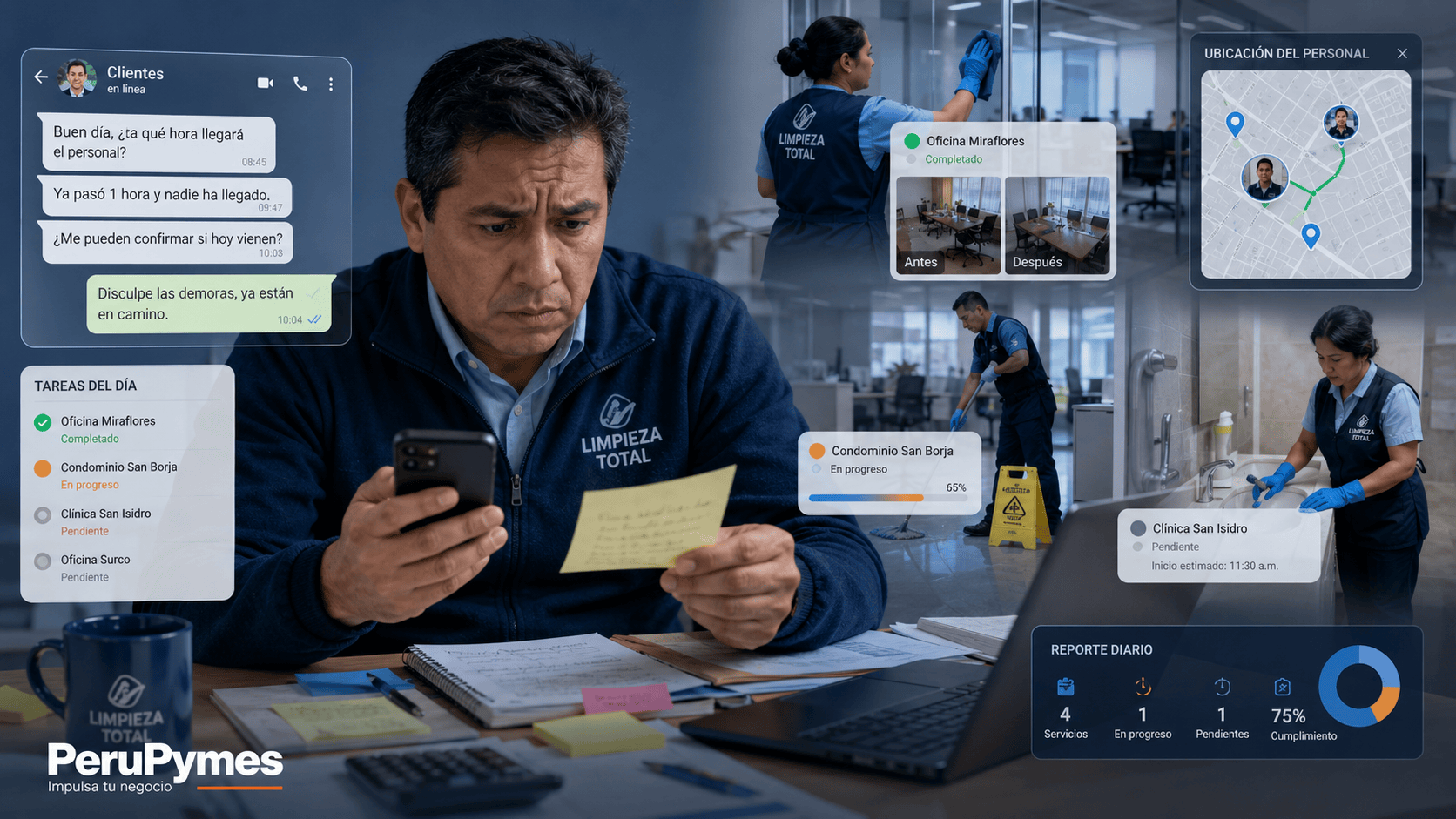 Software para empresas de limpieza: qué debe tener antes de elegir