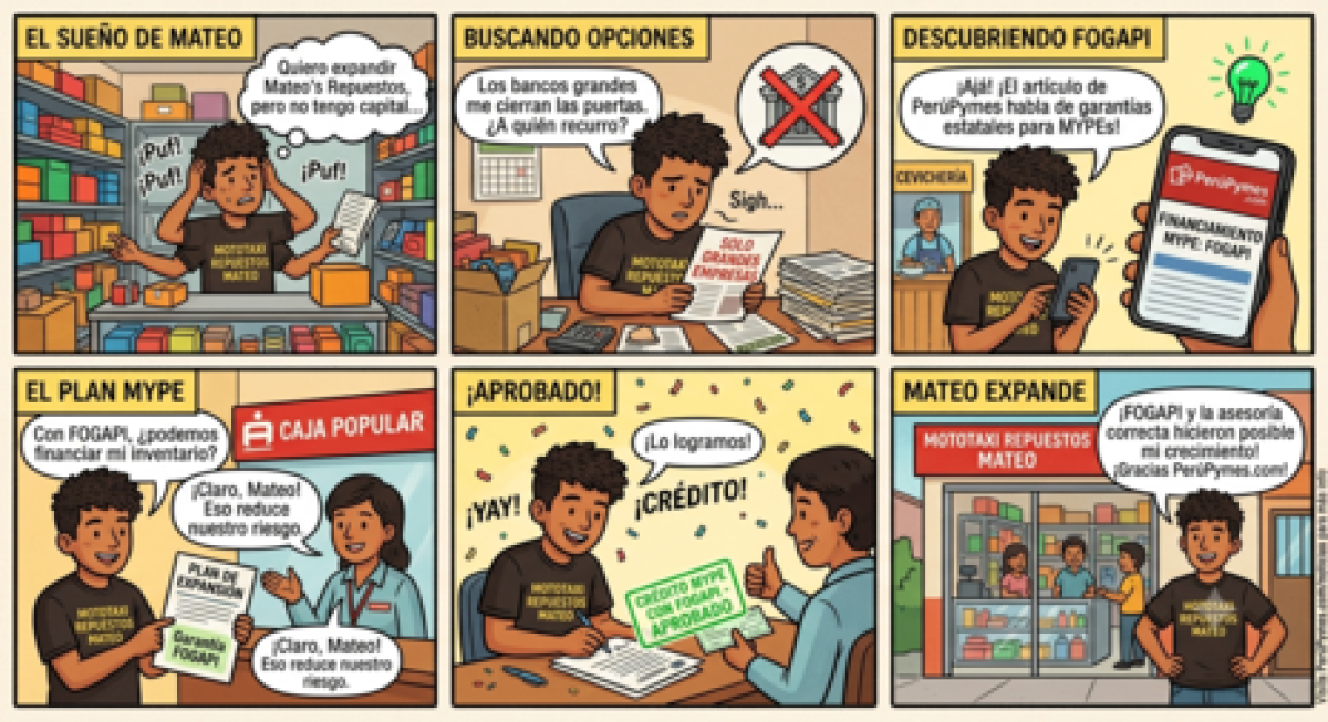 5 formas reales de conseguir financiamiento para tu MYPE en Perú