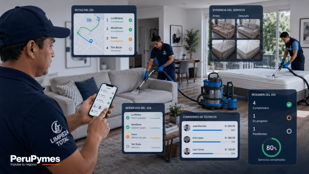 Cómo escalar una empresa de limpieza de muebles y tapizados