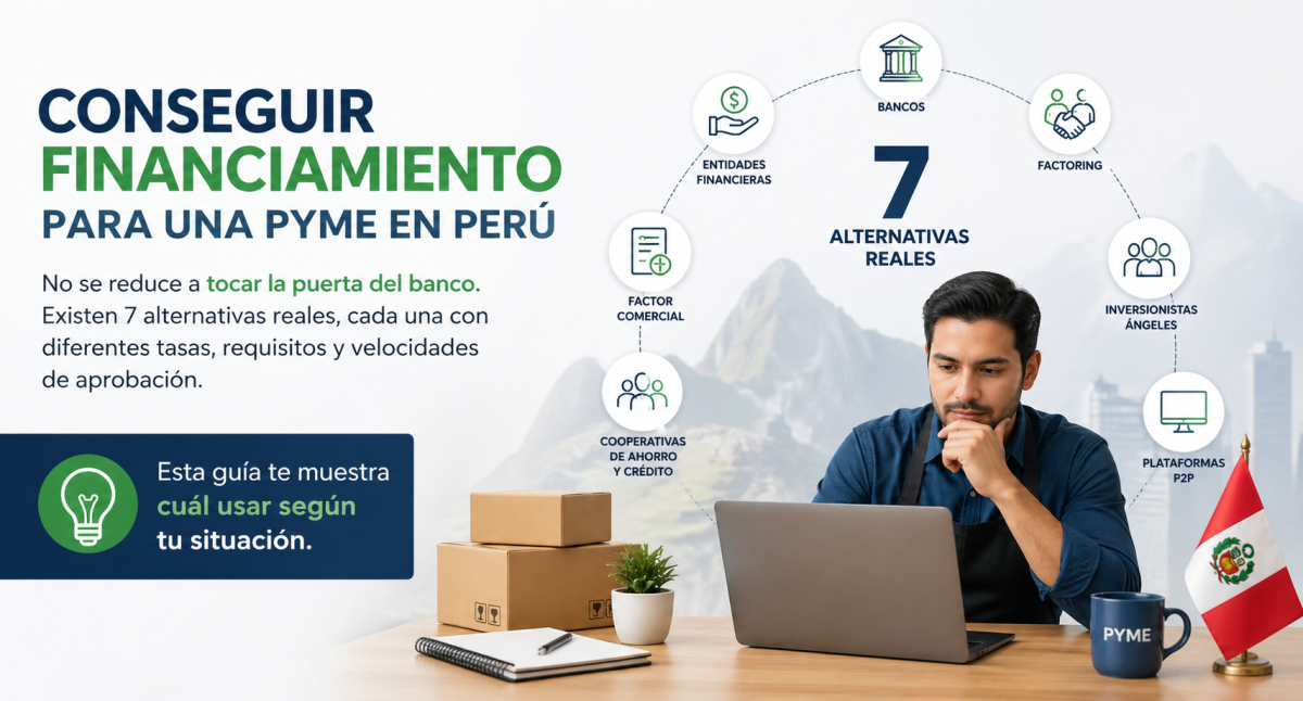 7 Formas Reales de Conseguir un Préstamo para tu Pyme en Perú (2026)